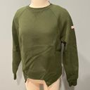 Hunter NWT  for Target Olive Green Deconstructed Sweatshirt Size Small Photo 4