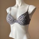 Juicy Couture  | Gray Signature Print Seamless Underwire Bra Sz 34C Photo 5