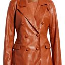 BLANK NYC The Nightingale Faux Leather Blazer Photo 1