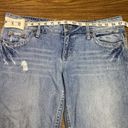 American Eagle  Womens Cropped Jeans AE Artist Size 10 Regular Distressed Y2K‎ Photo 11