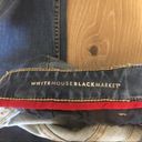 White House | Black Market WHBM The Slim Crop Raw-Hem High-Rise Slim Jeans Sz2 (Fit sz 4) Photo 4