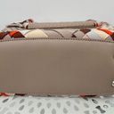 Salvatore Ferragamo  woven plaid fabric leather grosgrain ribbon tote handbag Photo 7