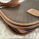 CELINE  Brown Macadam Crossbody Bag Handbag Photo 5