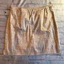 ep pro E.P. Pro Skort Tennis Golf Shorts Skirt Gold Snakeskin Print Size 6 Photo 0