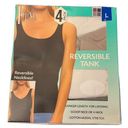 Felina  4 Pack Reversible V Neck Scoop Neck Tank Top Large Photo 0