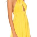 NBD  X Naven Grace Yellow Halter Dress Photo 0