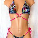 Boutique Abstract Graphic, Multi-Colored, Bikini Set Photo 0