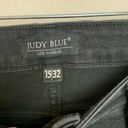 Judy Blue  size 15 32 black skinny fit jeans red buffalo plaid denim large xl Photo 1