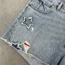 Polo  Ralph Lauren Distressed Star Patch Crosby Denim Shorts Blue Size 32 Photo 4