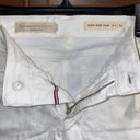 Anthropologie NWT $88  Pilcro White High-Rise Slim Boyfriend Denim Shorts 25 Photo 4