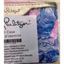 Lilly Pulitzer NWT  Blue and Pink Abstract Patterned ID Purse Photo 2