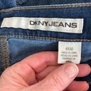 DKNY  Straight Leg Mid Rise Dark Wash Jeans Size 4x30 Photo 2