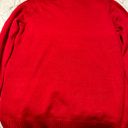 Holiday Time Womens Red Fleece Navidad Ugly Christmas Sweater size  Photo 1