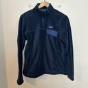 Patagonia - Women's Re-Tool Snap-T® Pullover Fleece Navy Winter Photo 1