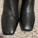 Sam Edelman  Lizzo Leather Ankle Boot Kitten Heel Black Zipper- Size 9 Photo 5