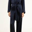 Michelle Mason  The Front Kimono Silk Jumpsuit Photo 0