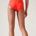 Athleta  size M Essential Swim Boyshort Larspur Red Orange Medium Photo 1
