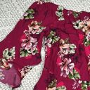 EXPRESS  Women’s Tropical Off Shoulder Romper Size XL Photo 2