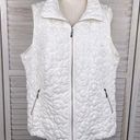 cj banks  Insulated Vest Embroidered Cream-1X Photo 0