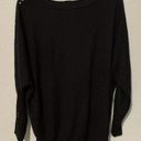 Lane Bryant  Knit Sweater Womens Plus Size 22/24 Black Long Sleeve W/knit Holes Photo 0