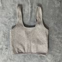 Forever 21 Gray Grey Basic Active Gym Workout Crop Top Sports Bra Photo 7