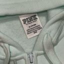 Victoria's Secret VS PINK Mint Green Zip Up Hoodie Size M Photo 2