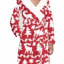 Vera Bradley  Reindeer Intarsia Fleece Robe, Red Photo 5