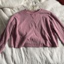 Wild Fable Pink Cropped Long Sleeve Photo 0