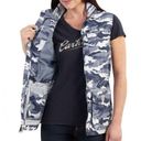 Carhartt  women's blue camo vest NWT C16 Photo 1