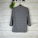 Houndstooth VTG vintage lightweight rayon  oversized academia classic blazer Photo 4