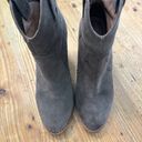 Joie Grey Cowboy Boots Photo 1