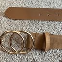 Amazon Brown Suede Belt Photo 1