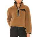 Pistola  Zoey pullover XS women's sherpa fleece cream combo thick animal print Photo 2