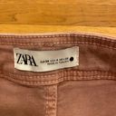 ZARA Marine Straight Jeans - Pink Photo 3