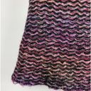 Anthropologie  Knitted & Knotted Yarn Weave Knit Zig Zag Metallic Pencil Skirt Photo 1