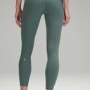 Lululemon - Wunder Train High-Rise Tight 25" Medium Forest Leggings Workout Gym Photo 1