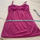 Lululemon  Athletic Workout built-in bra pink tank Photo 0