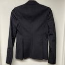 BCBGMAXAZRIA  Striped Executive Martine Blazer Womens Size XXS Single Button Photo 3