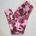 LuLaRoe RARE  Simply Comfortable Athleticwear Line Floral Pink Size Small Photo 7