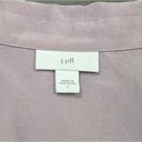 J.Jill Size Large Light Purple Blouse  Open Collar Pullover Shirt Lavendar Modal Photo 2