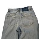 Vervet Flying Monkey High Rise Wide Leg Frayed Hem Jeans, Sz 25 Photo 12