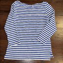 Kate Spade  New York Blue & White Striped Shirt Photo 3