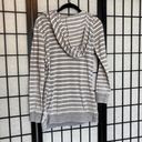 Abound  Striped Lightweight Hoodie Grey Small Photo 4