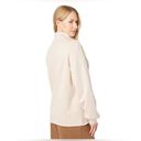 Madewell  MWL Betterterry Relaxed Turtleneck Sweater in Taupe Tan Cream Size XL Photo 1