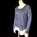 THML HP!  Blue & White Sweater with White Sheer Bottom (S) Photo 1