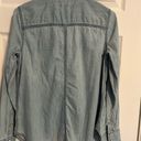 Talbots  snap button up demin shirt size small Photo 1