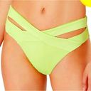 ONIA NEW  Orange Cross Strap Isla Bikini Bottoms L $95 Photo 2