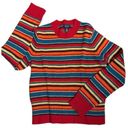 American Eagle  Outfitters Red Wool Striped Multicolor sweater & Vest size medium Photo 1