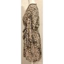 Rebecca Taylor  Leopard Print Faux Wrap Dress w/ Belt Photo 1