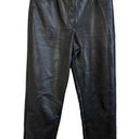 Wilfred Aritzia  High-waisted Vegan Leather Pants in Black size 10 #FVL6940-11 Photo 0